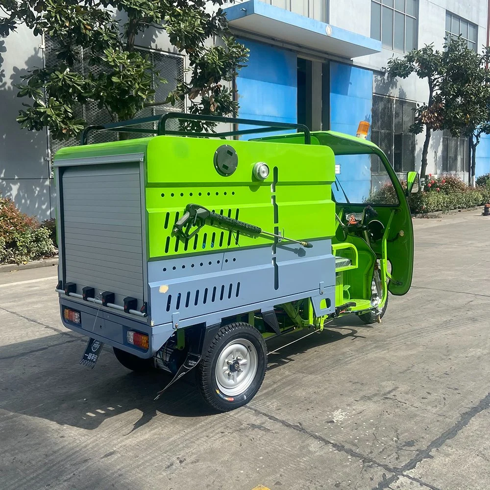 600L Réservoir Pompe à Essence Électrique Économique Camion de Lavage à Haute Pression pour Enlever les Petits Autocollants Publicitaires