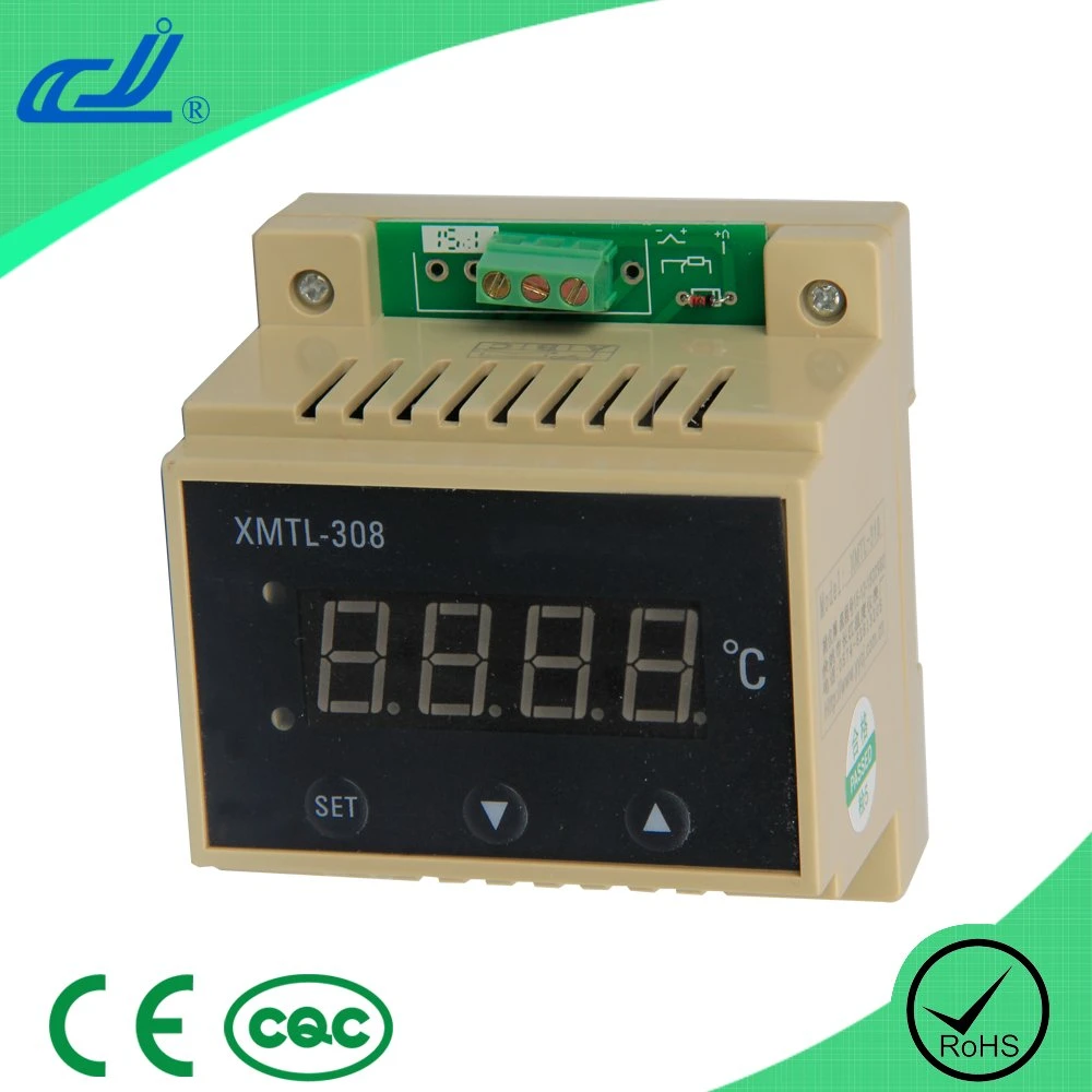 Xmtl-308 Cj Controlador de temperatura con 35mm instalación guía DIN