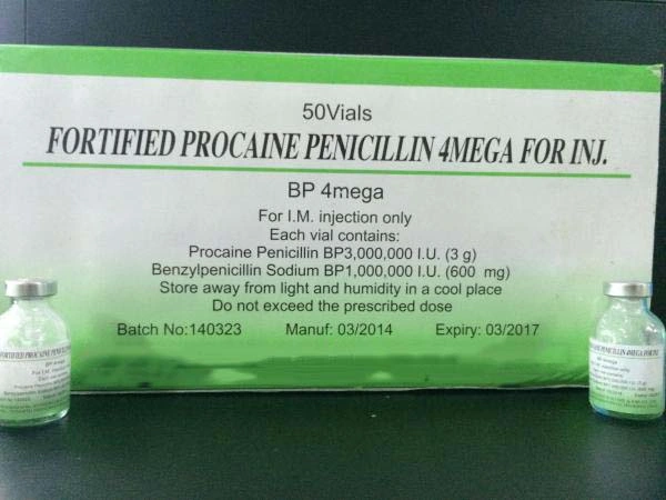 Enrichis de la procaïne pénicilline injectable 2.0mega