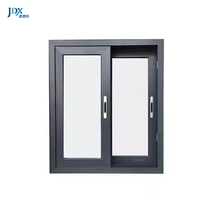 Hurricane Impact Soundproof Aluminum Sliding Window Doors Low-E Glass Sliding Aluminum Window