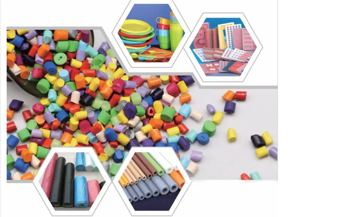 PP/ABS/PE/PS Different Color Masterbach Plastic Raw Material for Plastic Products and Pipes