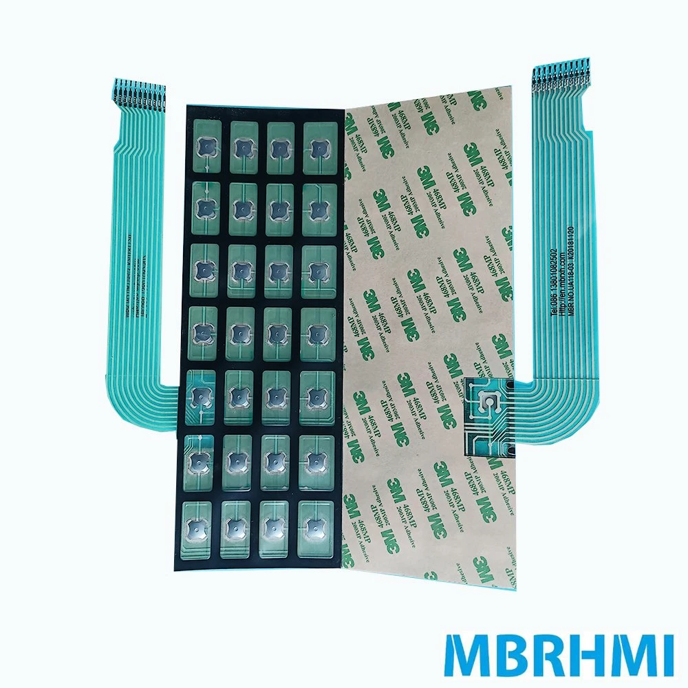 Clavier à membrane multi- Boutons du panneau de service OEM Interrupteur à membrane