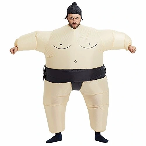 Funny Inflatable Japaness Wrestler Sumo Costume for Halloween Party