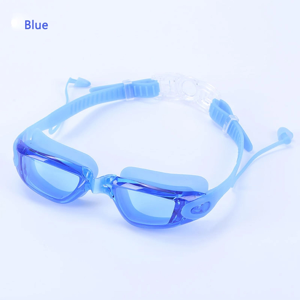 Onequan Silicone Anti Fog Anti UV No Leakage Swimming Goggles Swim