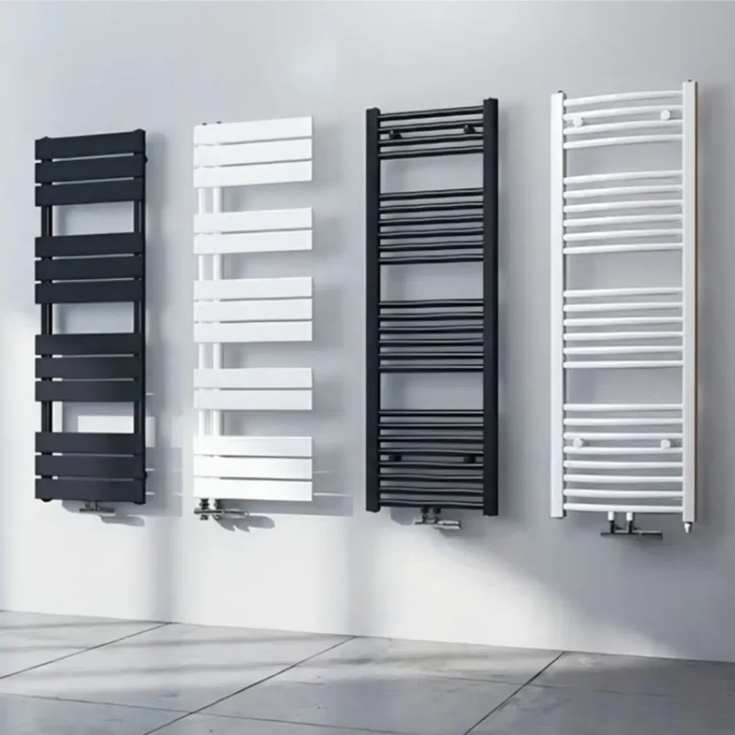 Heating Designer Steel Radiators Towel Rail Radiator White Steel Bathroom Radiator Electric Towel Warmer