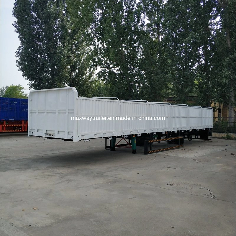 Good Service ASME/Emark/Adr Standard Mechanical/Air Suspension Brand Cargo of 3 Axle Sidewall Semi Trailer