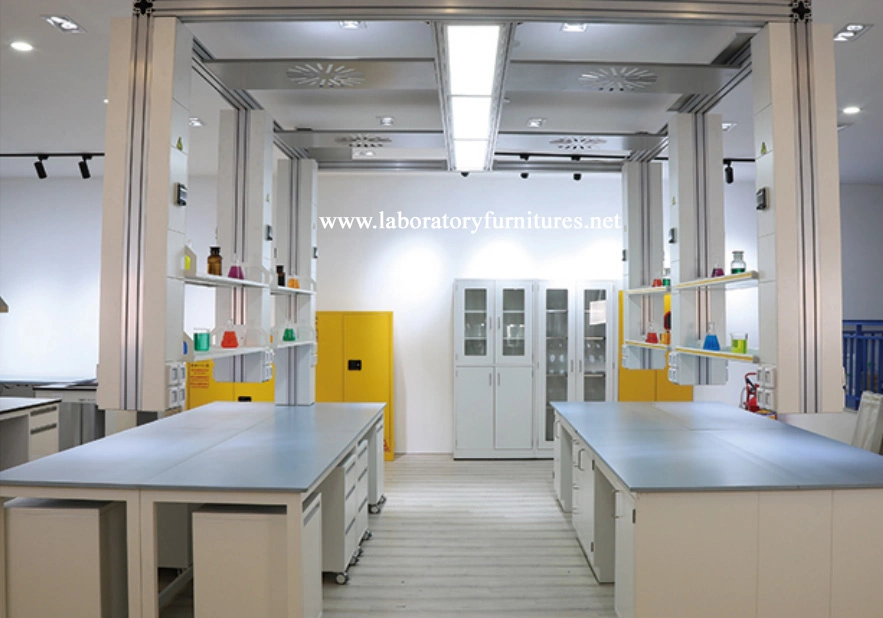 Factory Direct Selling Customizd Lab Furniture with Advanced Ceiling mounted Functional Column