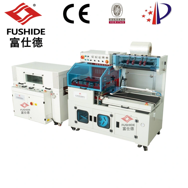 Automatic Carton Box Sealer POF Heat Shrink Film Wrapping Machine