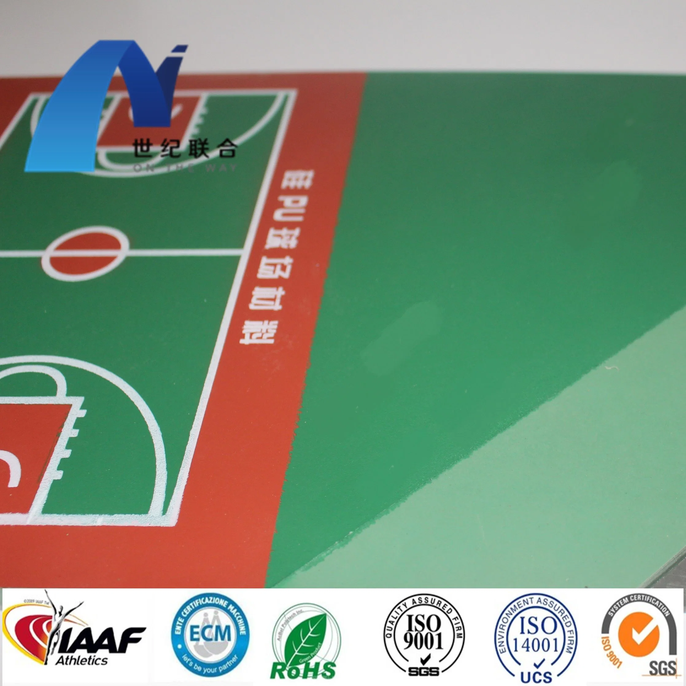 Super Anti UV Silicon PU Underlying Layer Sealant Courts Sports Surface Flooring Athletic Running Track