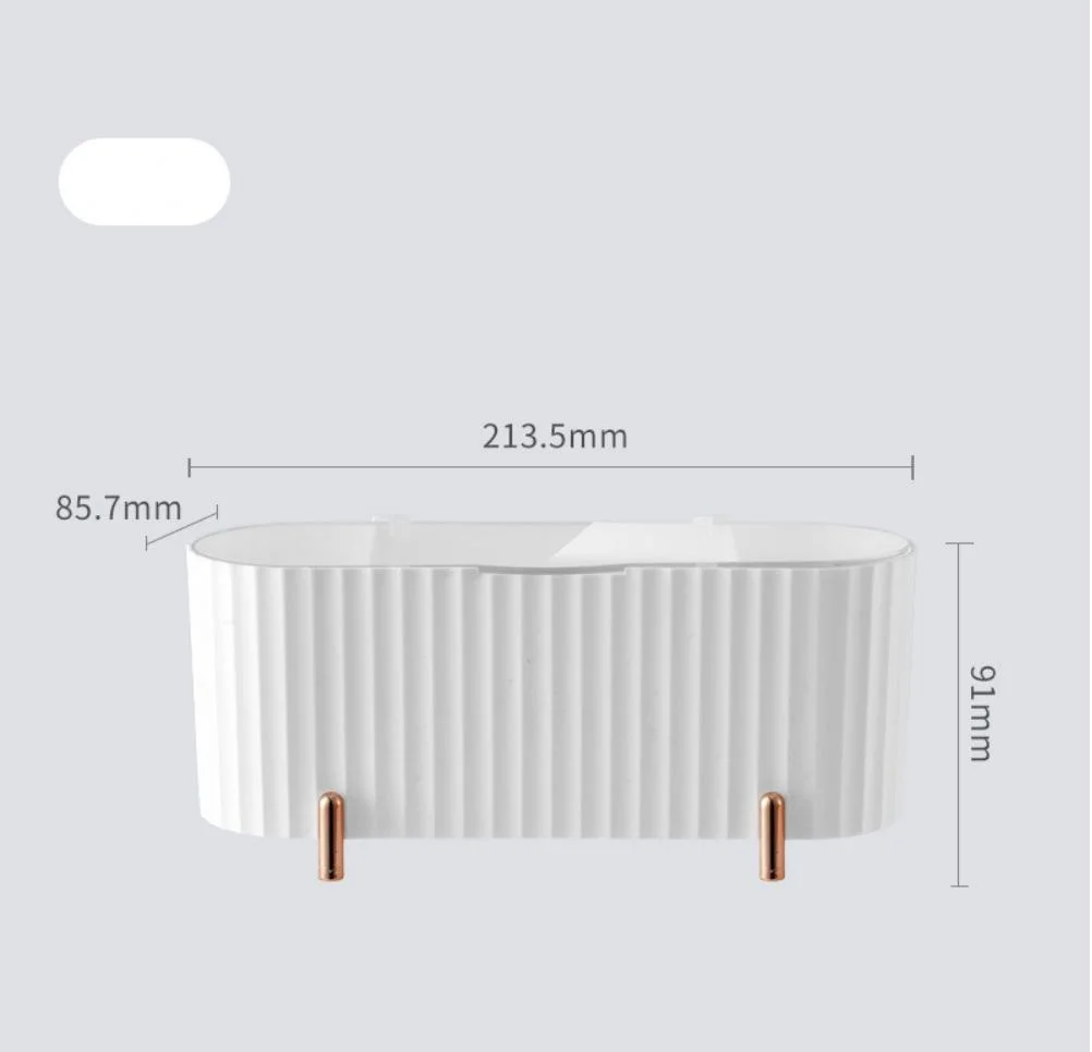 Wholesale/Supplier Electroplating Cosmetic Transparent Covered Cosmetic Cotton Beauty Egg Storage Box