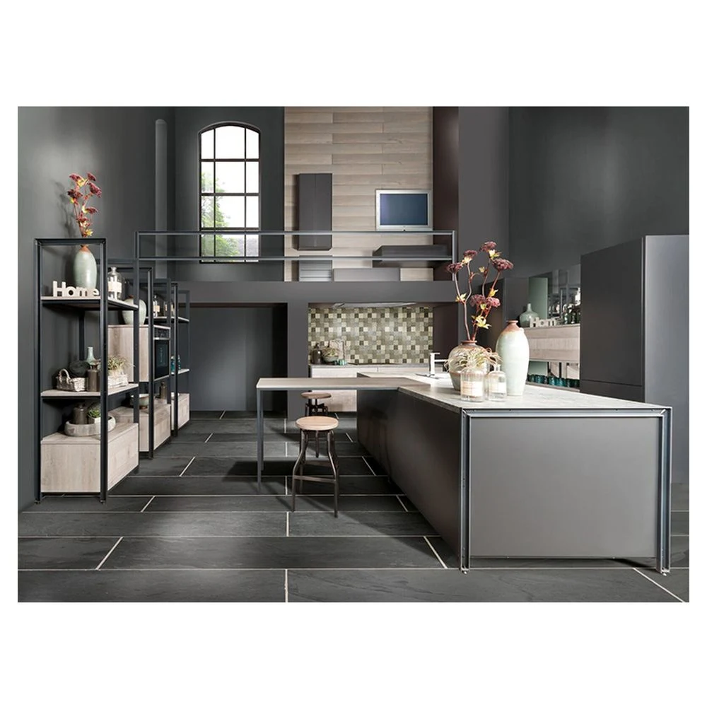 Marble Countertop Kitchen Cabinet Kitchen Furniture Modern