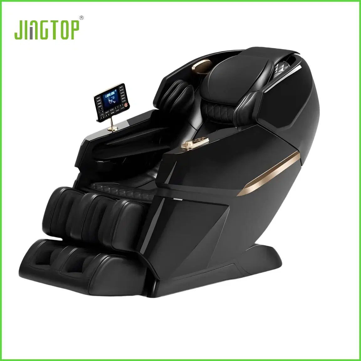 Jingtop Precio barato OEM Full Body Luxury Leather 3D 4D Silla de masaje eléctrico de gravedad cero