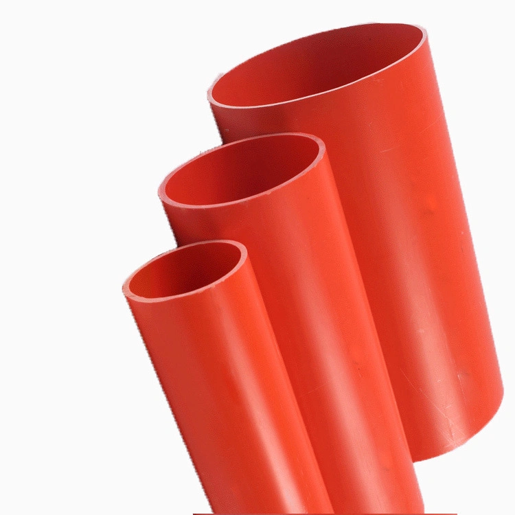 High Pressure Pn16 Round Black Tube Types PVC Plastic CPVC Water Pipe