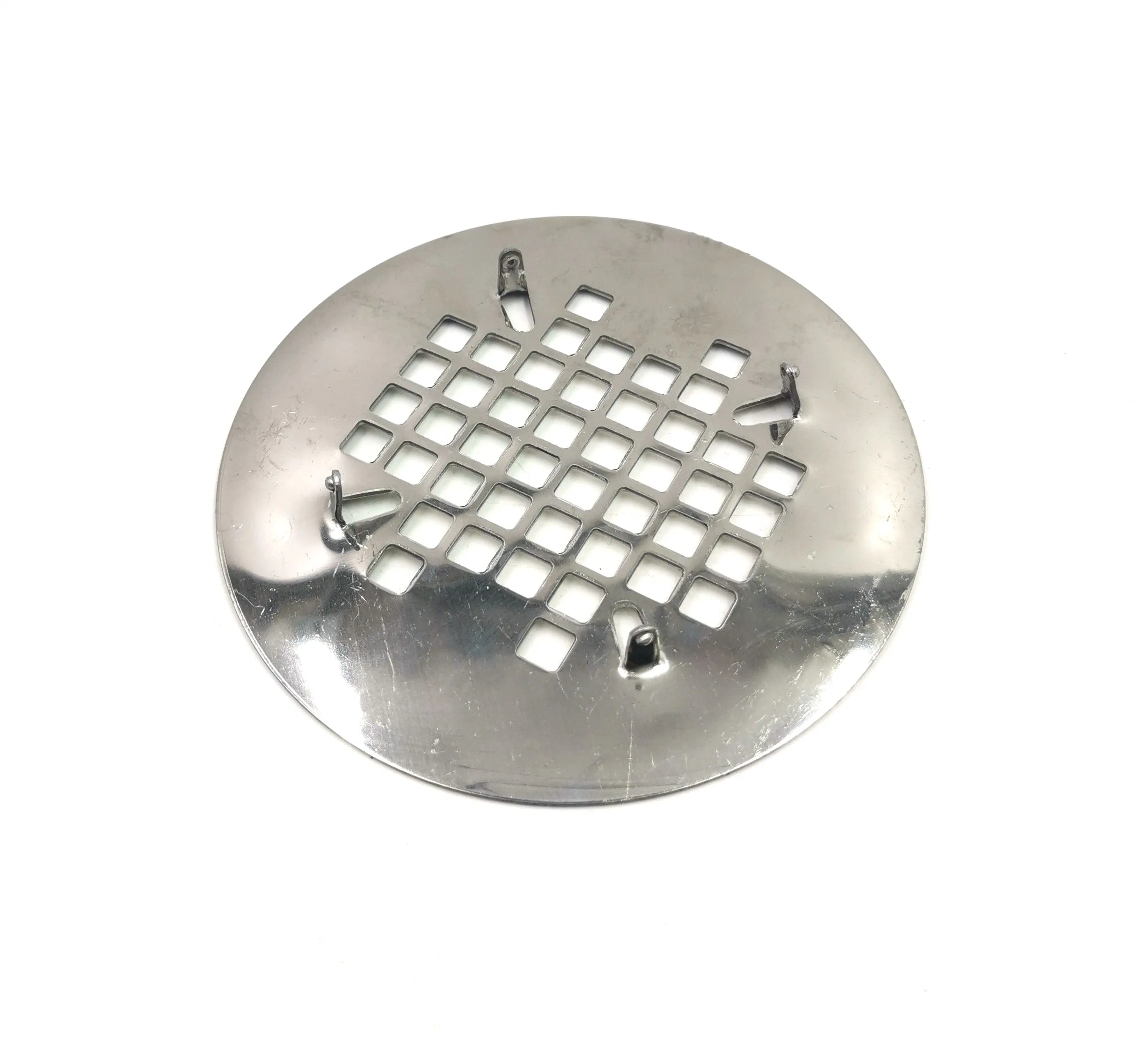 Stainless Steel Powder Coating 4" Round Shower Drain