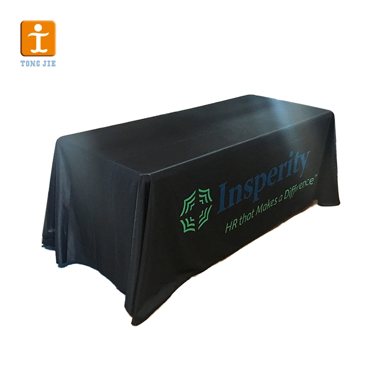 Sequence Pool Fitted Table Restaurant Meeting Poly Cotton Tablecloth Table Cover 100 Polyester Rectangle