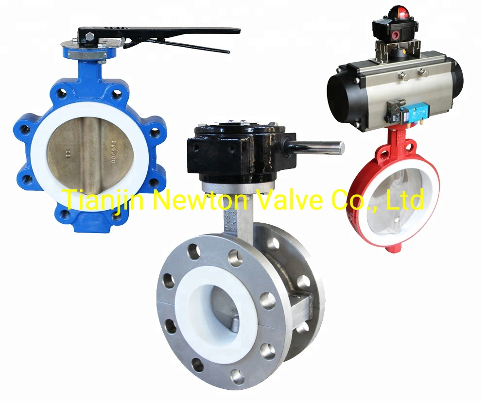 Low Pressure Rubber Seated Wafer Full Lugged Double Flanged Offset Eccentric Full/Semi Lug Butterfly Valve Pn6 Pn10 Pn16 Pn25 JIS5K JIS10K JIS16K 150lb