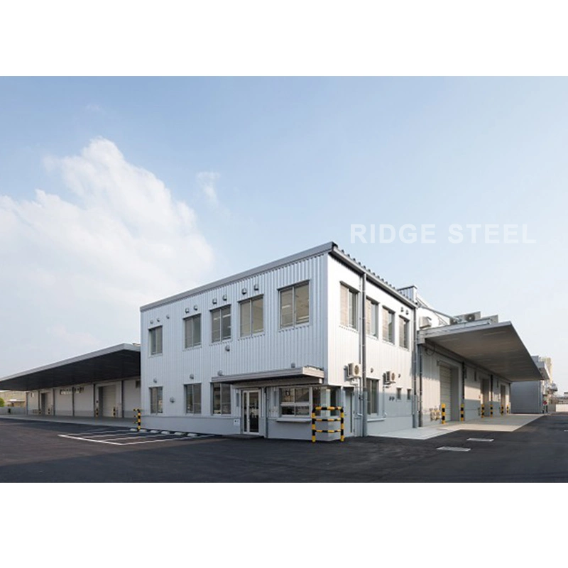 Steel Structure Building Prefabricated Light Warehouse Car Workshop Equipment