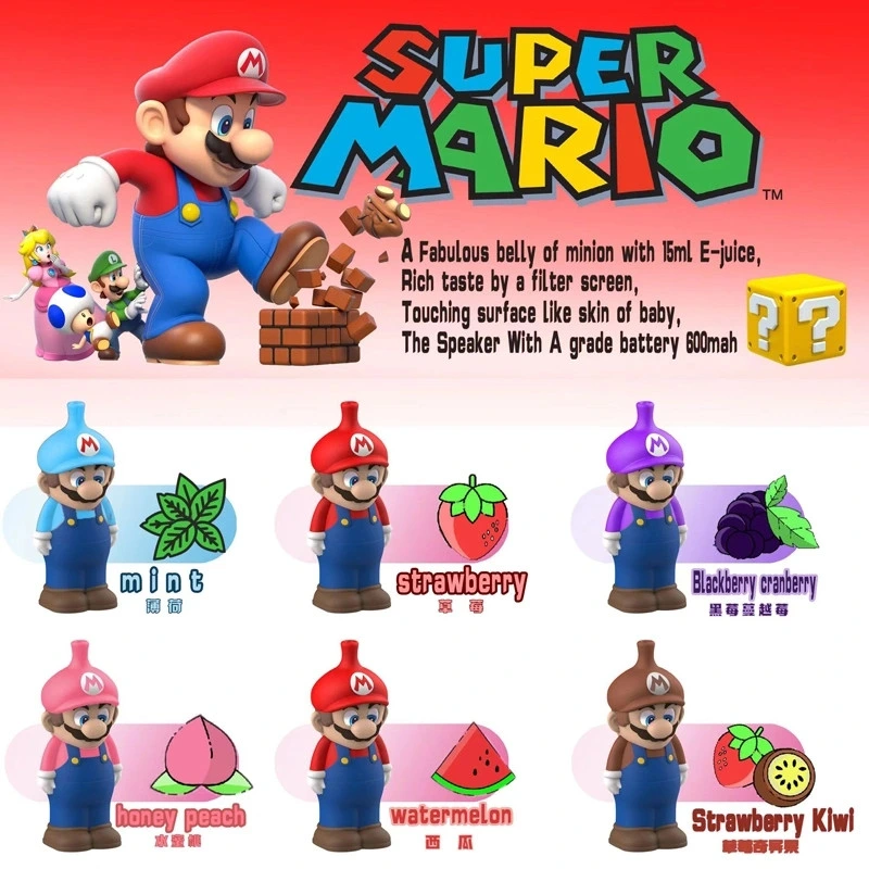 Randm Super Mario 7000 Puffs Electronic Cigarette Disposable Vape Pen