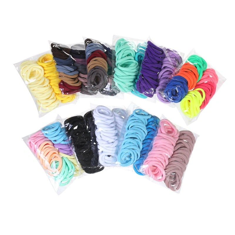 50 Pieces Women&prime; S Towel Loop Hair Rope