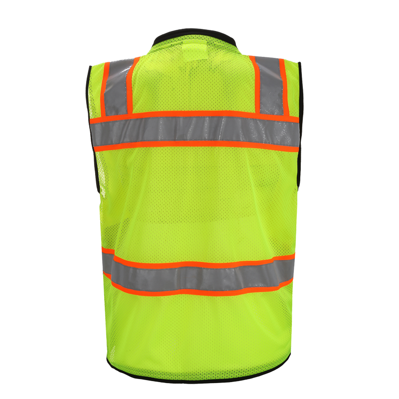 Work Uniform Airport Reflection Running Hi Visibility Custom Reflective Safety Vest