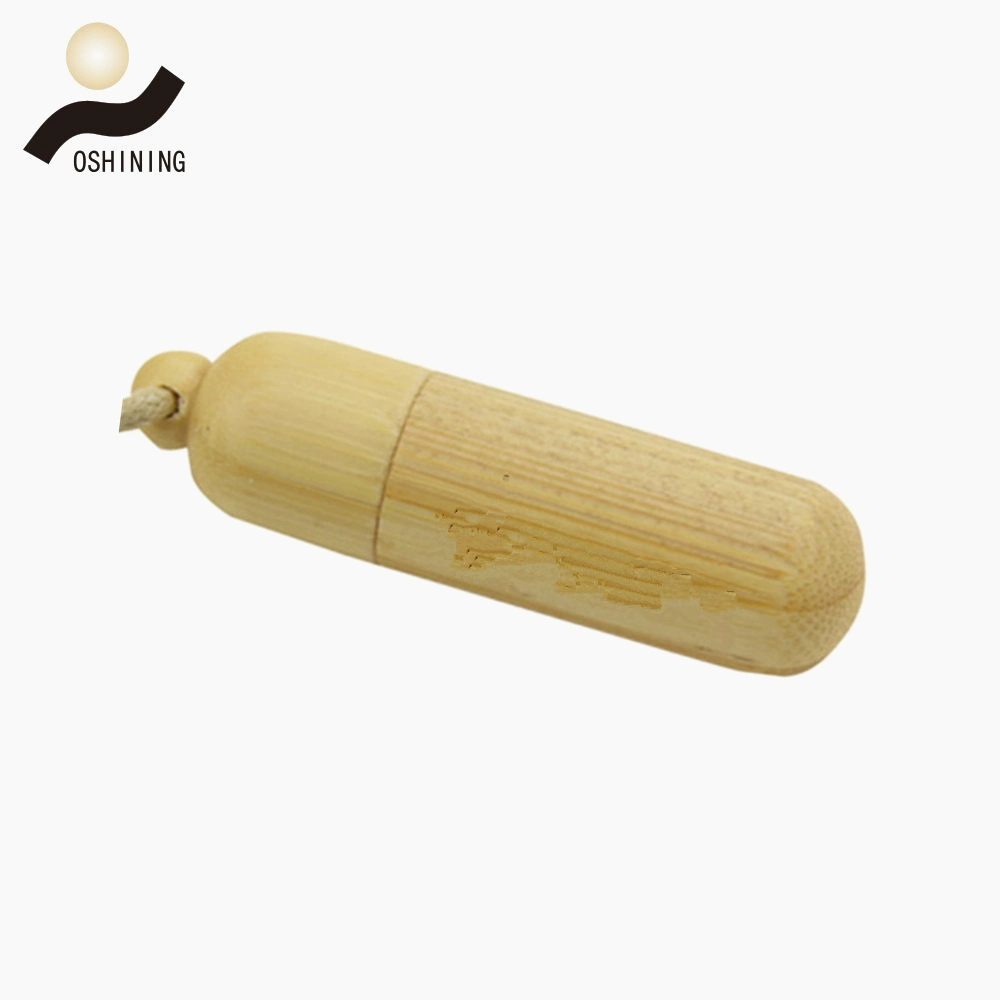 Bamboo USB Flash Drive Customized Wood Pen Drives (USB-WD304)