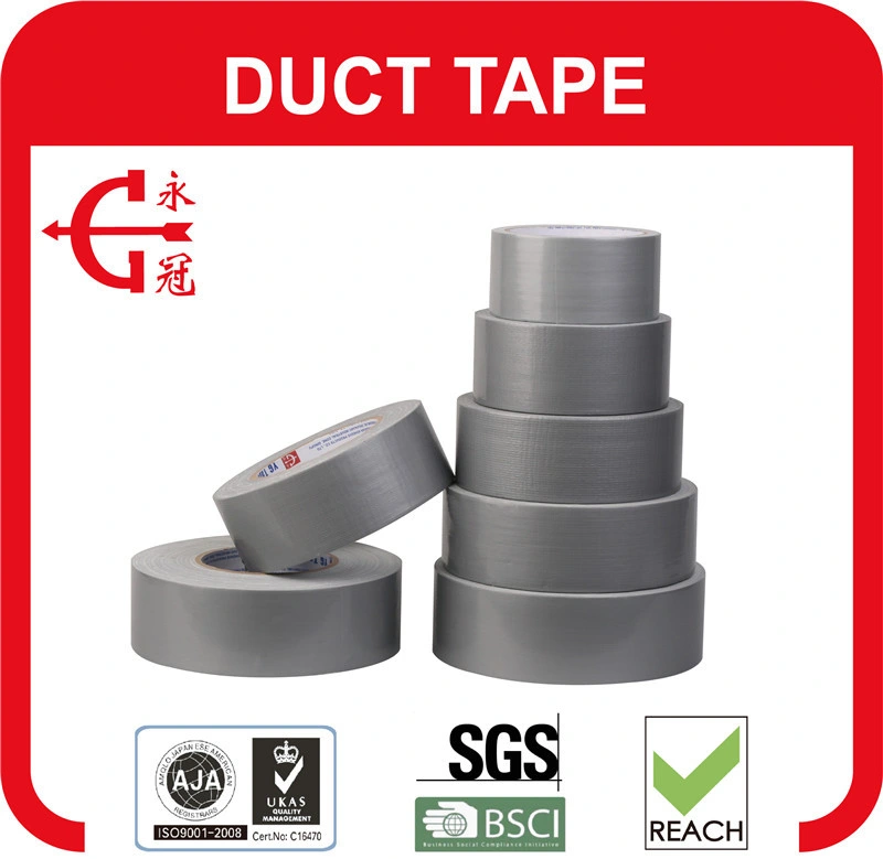 Heavy Duty No Residue Multipack Rainbow Color Industrial Cloth Duct Tape with Tear by Hand