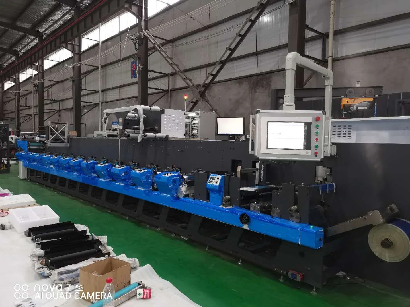 Specialized Designed Zipper Bag Making Machine Packaged with Stretch Film