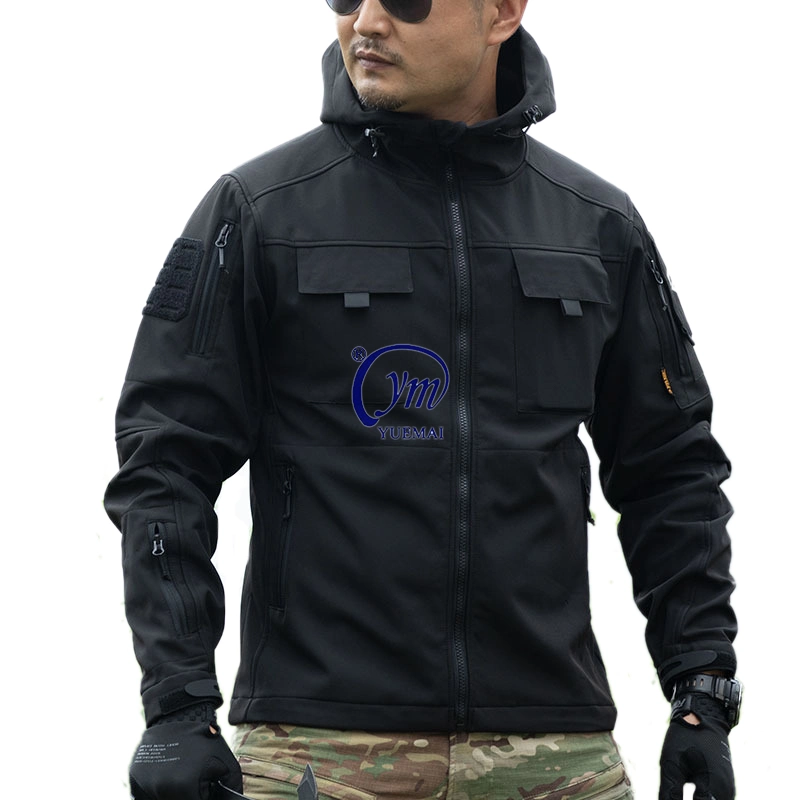 Yuemai Comfortable Breathable Outdoor Warm Military Tactical Softshell Jacket