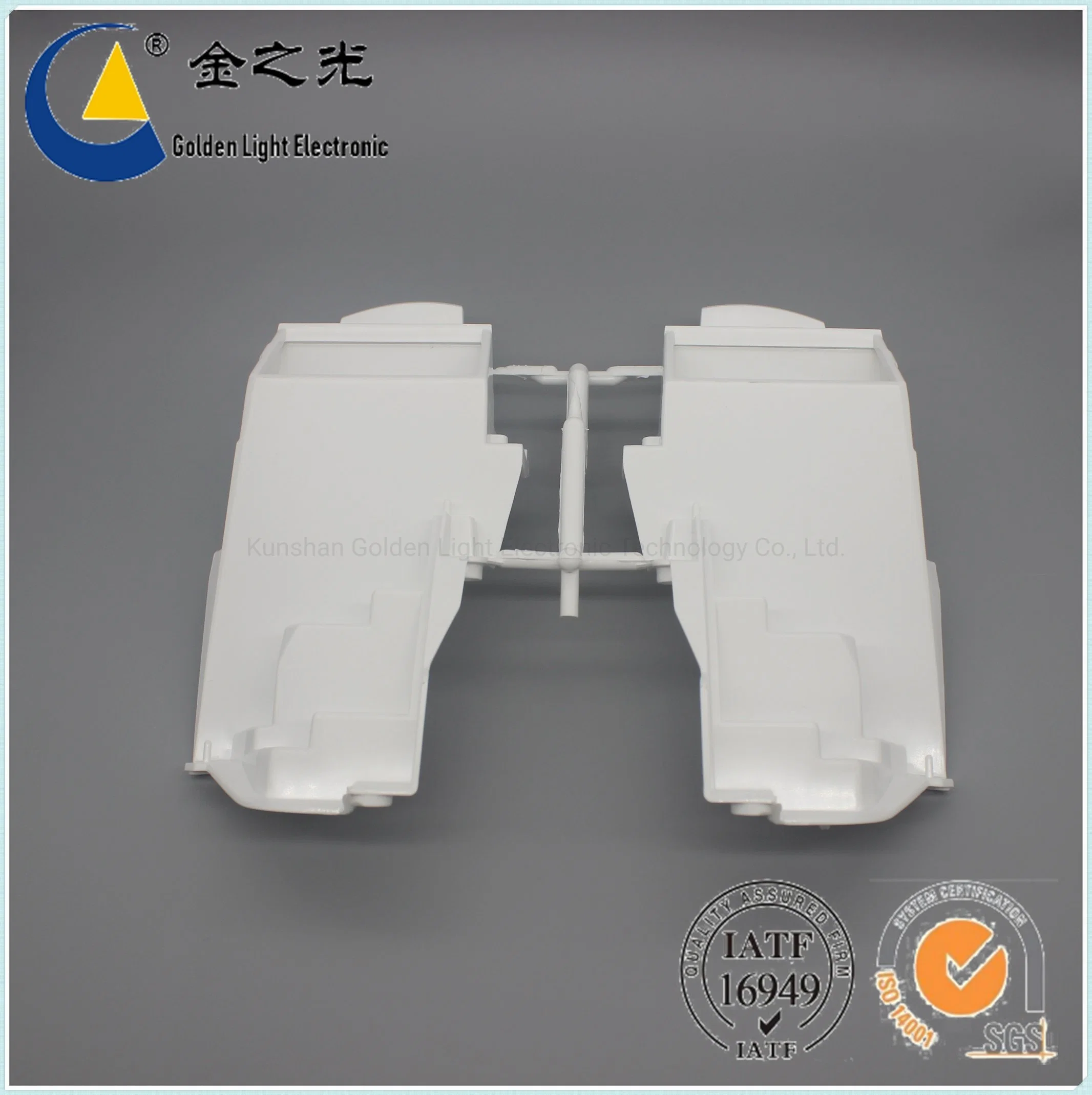 Custom-Made Plastic PC Auto Lamp Housing Enclosure Cover