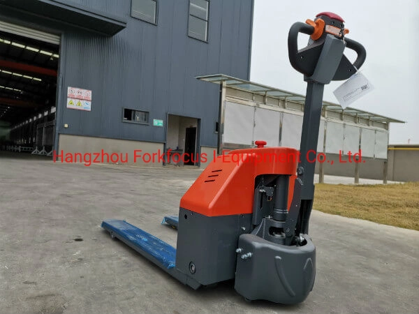 Economic Pallet Jack 1.5t Forkfocus Pallet Stacker Forklift Walkie Pedestrian Electric Pallet Machine for Warehouse