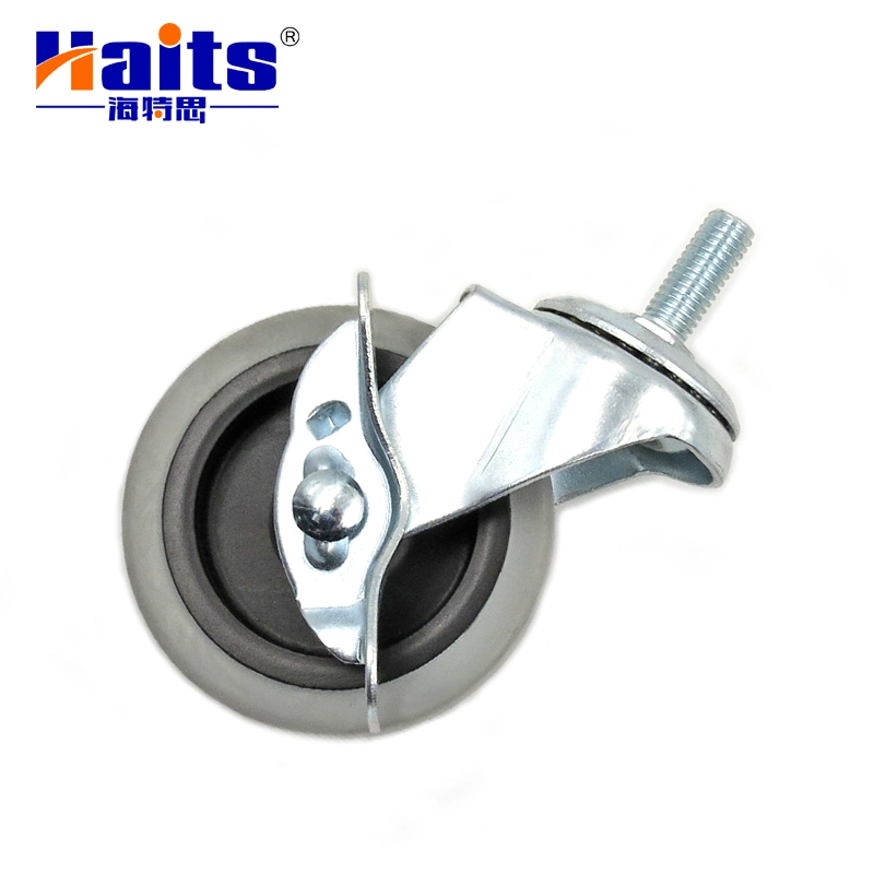 Haits Hardware Caster Wheel TPR Screw Type Caster Wheel