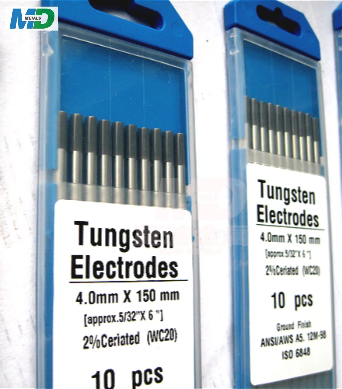 Wl20 electrodos de tungsteno de lantano electrodos de soldadura TIG de tungsteno Easy Arc Soldadura