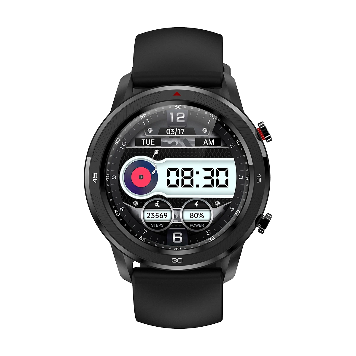 De pantalla HD de pantalla completa Dails múltiple llamada de teléfono Bluetooth Health Monitor Smartwatch para Smart Teléfono Teléfono móvil 007