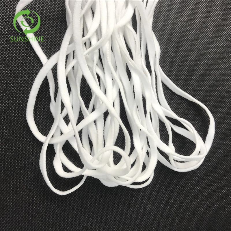 Sunshine Manufacturer Wholesale/Supplier Elastic Earloop Round Wire Stretchable Band Strap