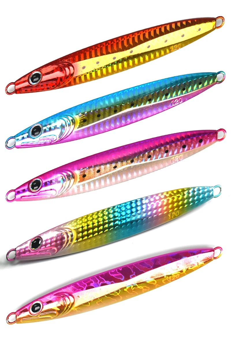 40g-150g Bait Jig Metal Hard Fishing Lure Fast Jigging Fishing Lure