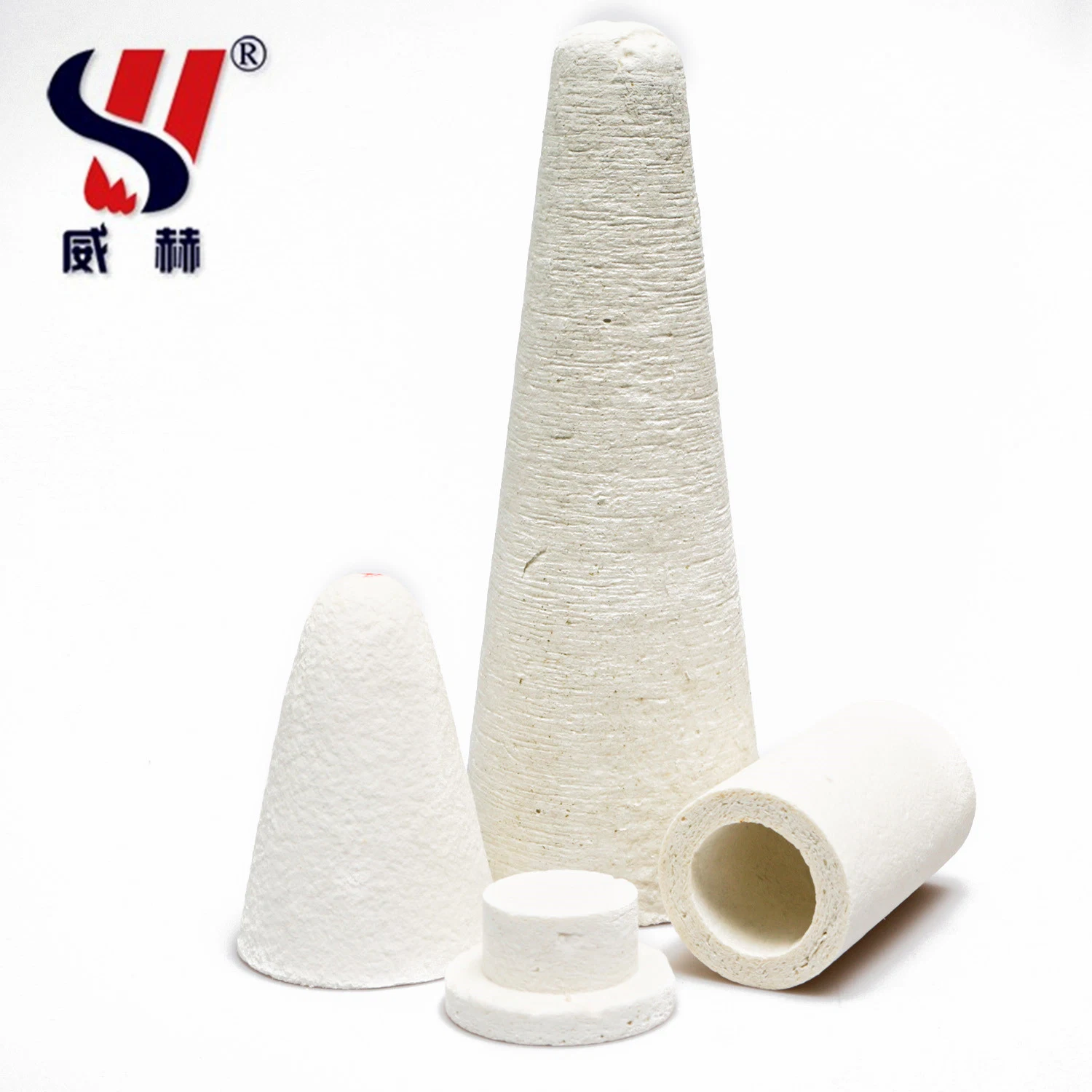 Non-Standard Special-Shaped Ceramic Fiber Conical/Tube Type//Burner Hole/View The Fire Hole/Round Barrel, etc with Low Conductivity