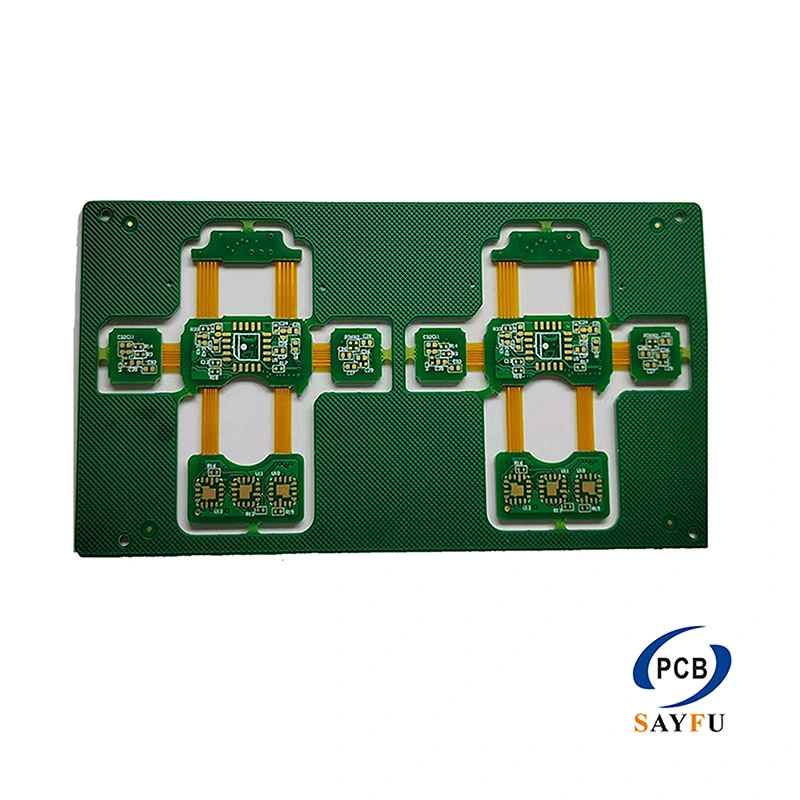 Enig /Immersion Gold Rigid-Flex PCB /Printed Circuit Board of Sayfu