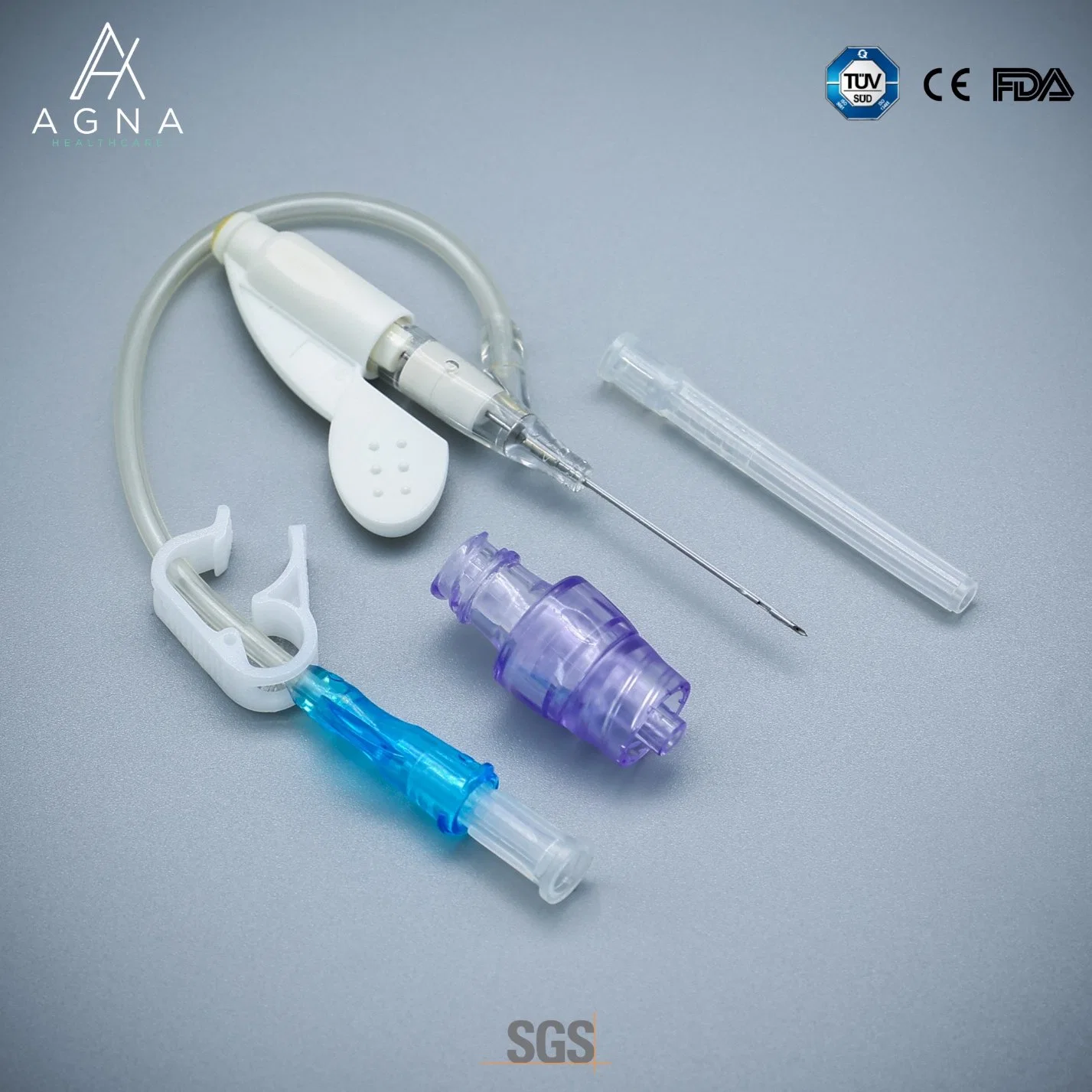 Medical Instrument Top Quality Sterile Surgical Disposable Single Use Safety IV Catheter	FDA