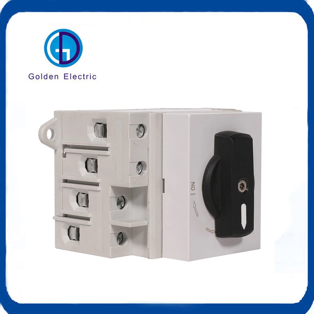 Solar PV Disconnector Switch DC1200V 4p 32A DIN Rail Mounted DC Isolator Switch Disconnector Used for Photovoltaic System