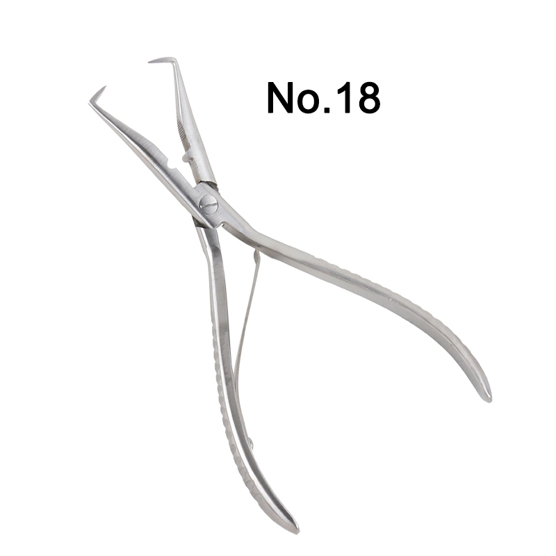 Custom Logo Stainless Steel Microlink Pliers Hair Extensions Tool Tape in Hair Extensions Pliers