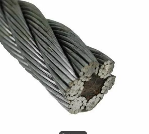 PC Strand Unbonded Steel Wire Rope 1X7 12.7mm Steel Strand High Carbon Spring Wire Post Tensioning ASTM A416 Steel Strand 12.7mm PC Strand 1*7 Steel Wires