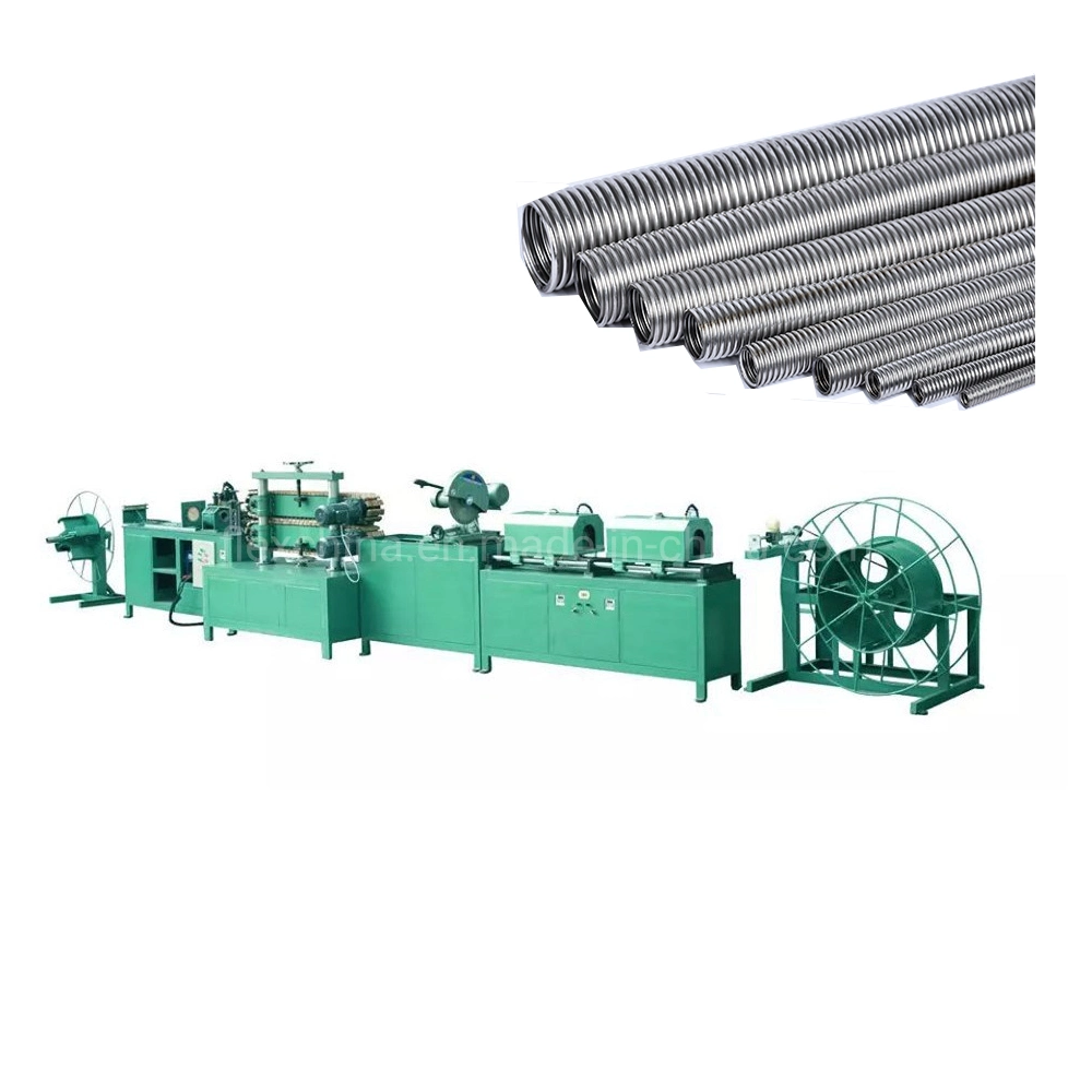 Stainess Steel Corrigated Flexible Tubes Manufacturing Machine for Gas Applications