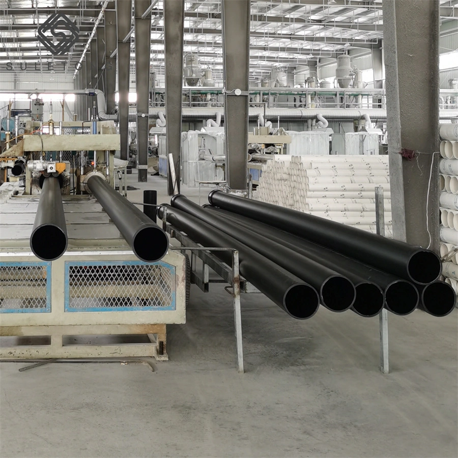 HDPE Pipe 0.8MPa*DN180 Plastic Tubes Water Supply PE Pipes Thickness 8.6mm