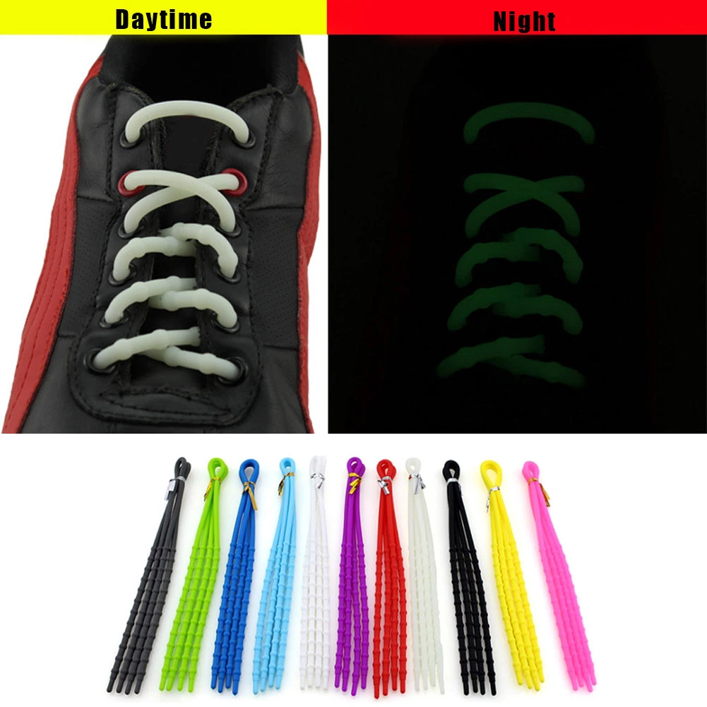 Mujeres hombres Atlético de running X-Tie Lazy Shoelaces cable Sneaker correas Cuerda