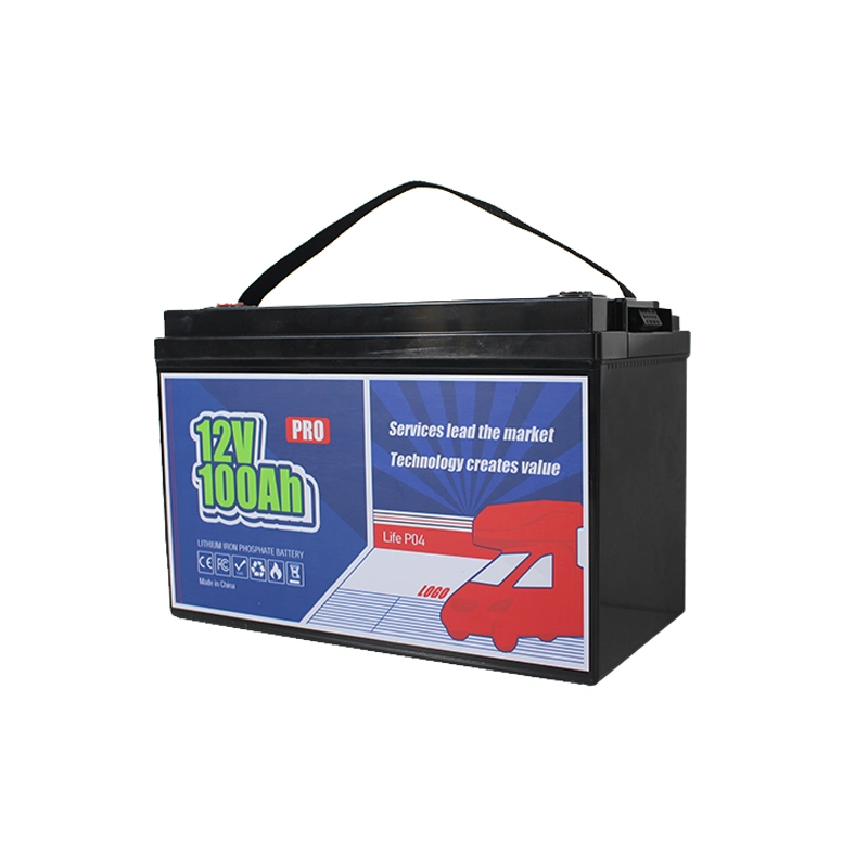 Automatic Smart and Maintenancelifepo4 Lithium Batteries for 12V (12.8V) Lipo Lithium Iron Phosphate Battery