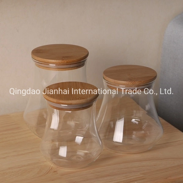 Concise Household Storage Glass Tableware Bottle Jar