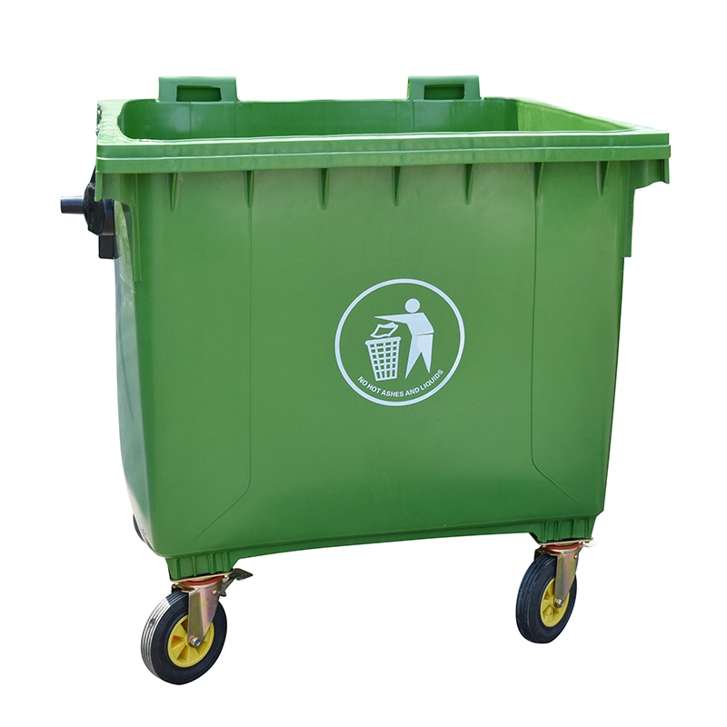 Waste Bins Plastic Products 1100L Large Garbage Can with Good Quality Plastic Rubbish Bin