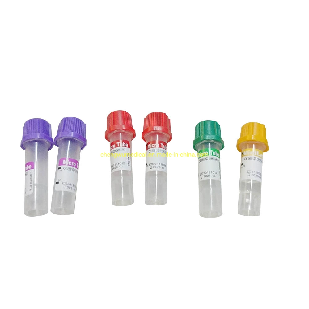 0.5ml Disposable Medical Micro Blood Collection Tubes CE/ISO Certificate