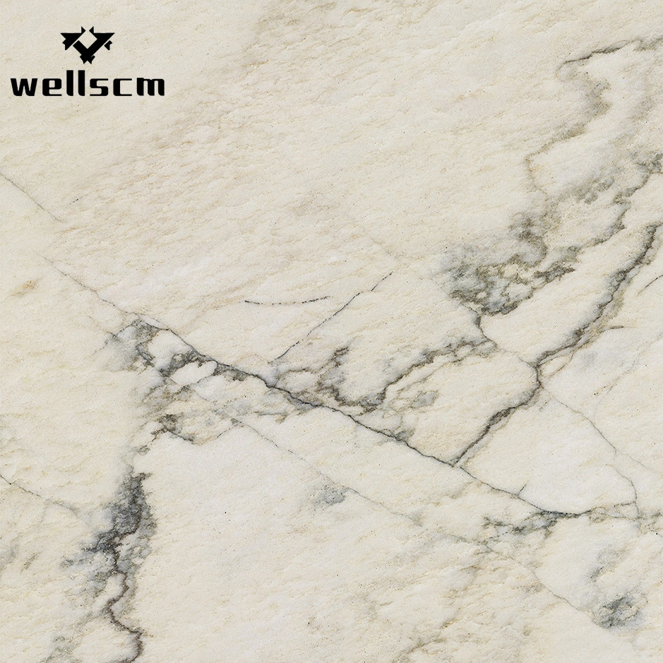 Marble Look Anti Slip Porcelain Floor Tiles Kitchen Counter Top