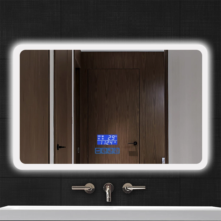 Environmental Anti-Fog Touch Switch Illuminated Smart LED Bathroom Mirror